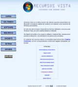 www.recursos-vista.es - Sitio web dedicado al sistema operativo windows vista incluye utilidades extras drivers y tutoriales